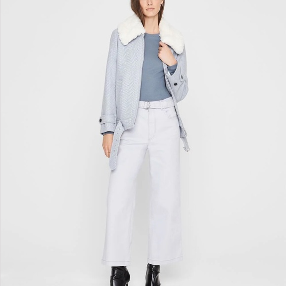 Contrast Stitch Utility Pants - New With Tags - NEVER WORN - Grey Dawn